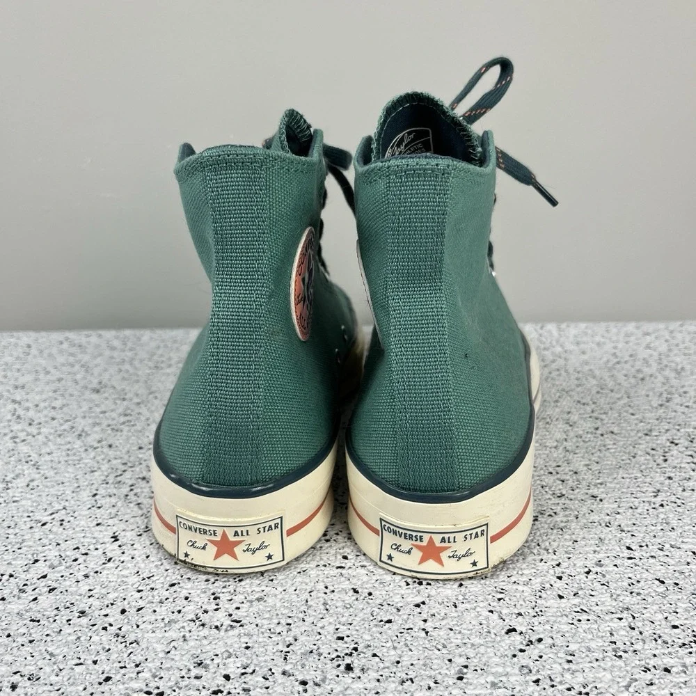 Converse Chuck 70 Color Fade High Top Shoes Sneakers‎ Green Mens 9 Womens 11 - Picture 7 of 9